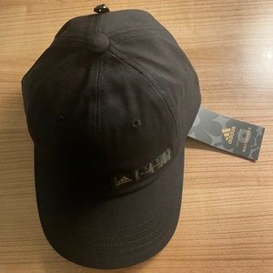 NWT Adidas Marimekko Black/Halo Blush/Gold Metallic Unisex Cap